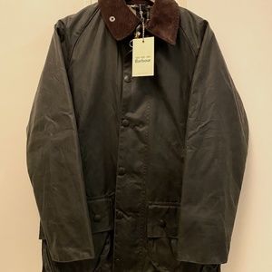Barbour Beaufort Sage Green Size 34